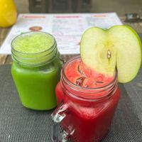   at Super Juice in Praia Da Rocha