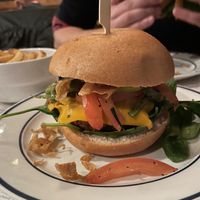 Vegan Viking with beyond meat at Dognvill Bar and Burger in Stavanger