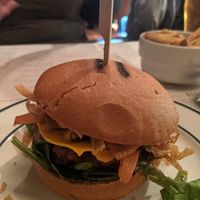 The vegan Viking with beyond meat patties at Dognvill Bar and Burger in Stavanger