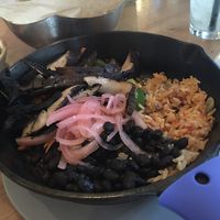 portobello mushrooms fajitas  at Cactus - South Lake Union in Seattle