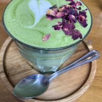 Rozen matcha   at Farm Girl Cafe in West London