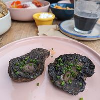 Portobello shrooms at Farm Girl Cafe in West London