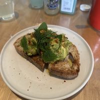 Avocado Toast  at Farm Girl Cafe in West London