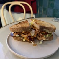 Coconut blt yummm  at Farm Girl Cafe in West London