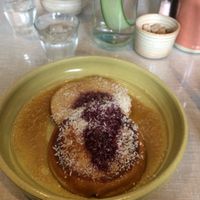 pancakes at Farm Girl Cafe in West London