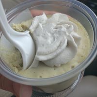 Key lime cheesecake at Hippy Chick Hummus in Frederick