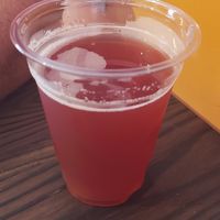 Elderberry kombucha at Hippy Chick Hummus in Frederick