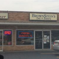 outside 2 at Brownsteins Deli & Bakery in Rochester