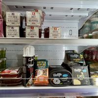 Vegan fridge items   at William Shearer in Orkney Islands