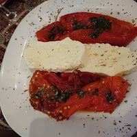 Peppers with cheese at Nanina Kuhinja in Sarajevo