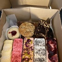 Selection box at Naturally Kind Food in Bridgend