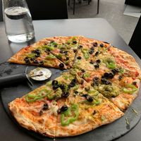 Vegana n.5 at Pizzeria Trozo in Bilbao