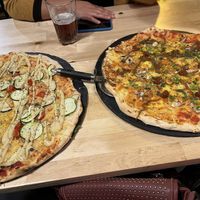 Pizzas veganas   at Pizzeria Trozo in Bilbao