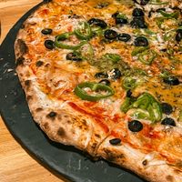 Vegana 5 (con curry y falafel)  at Pizzeria Trozo in Bilbao