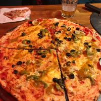 😋 at Pizzeria Trozo in Bilbao