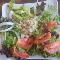 Earthy Chickpea Salad at The Beanery Cafe and Bakery in California