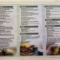 Menu   at Fitz Cafe in Wagga Wagga
