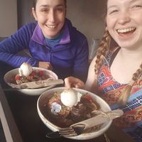 The winter vegan french toast (no longer available, but they change their menu every season) at Fitz Cafe in Wagga Wagga