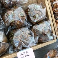 vegan muffins at Farmer's Market - UNU in Tokyo