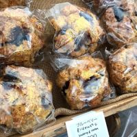 vegan muffins at Farmer's Market - UNU in Tokyo