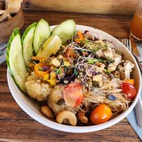 Delicious ! Great vegan options at L'UniVert! at L'UniVert in Saint-paul