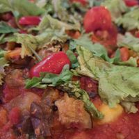 Pizza con insalata???? at L'UniVert in Saint-paul