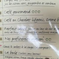 desserts at L'UniVert in Saint-paul