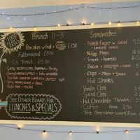 Brunch board  at No 18 Cafe in Swansea