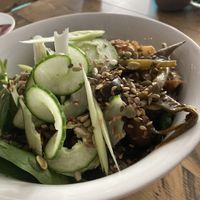 Asían Buddha Bowl at No 18 Cafe in Swansea