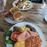 Breakfast and pancakes at No 18 Cafe in Swansea