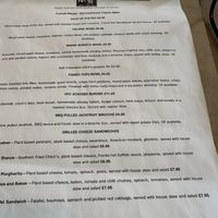 Lunch menu   at No 18 Cafe in Swansea