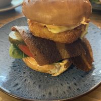 Breakfast stacker  at No 18 Cafe in Swansea