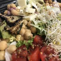 Salad at Manna in Rome