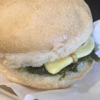 vegan & gluten free sandwich  at Manna in Rome