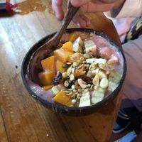 Banana smoothie bowl  at Nhat Da in Hoi An