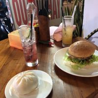 Steamed bun and burger   at Nhat Da in Hoi An