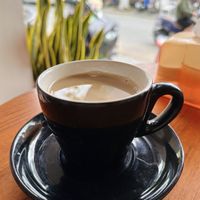 Coffee w/ soy milk (30k VND)  at Nhat Da in Hoi An