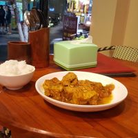 Tofu with lemongrass and tomato sauce at Nhat Da in Hoi An