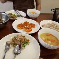 Food from the cooking class at Nhat Da in Hoi An