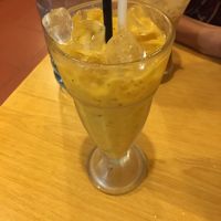 Passionfruit, mango and coconut smoothie at Nhat Da in Hoi An