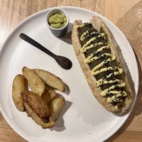 Choripan  at Consulado Vegetal in Jardin