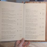 Menu 2 at Consulado Vegetal in Jardin