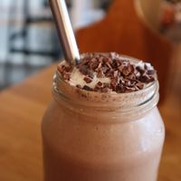 Smoothie at Street Organics in Takapuna