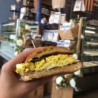 Best vegan breakfast sandwich!  at Bare Naked Bakery & Cafe in Plainview