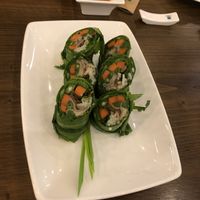 Healthy spring roll at Doa Sen Vang - Phu Nhuan in Ho Chi Minh City