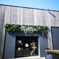 BIoDelice entrance at Biodelice in Corsica