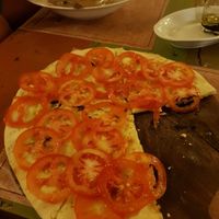 Vegan Pizza 45,000idr at Mediterraneo in 