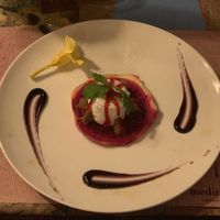 Coconut mousse. Tasty. at Mediterraneo in 