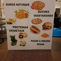 Options at Pecado Saudável in Porto