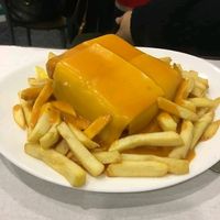 vegan francesinha at Pecado Saudável in Porto